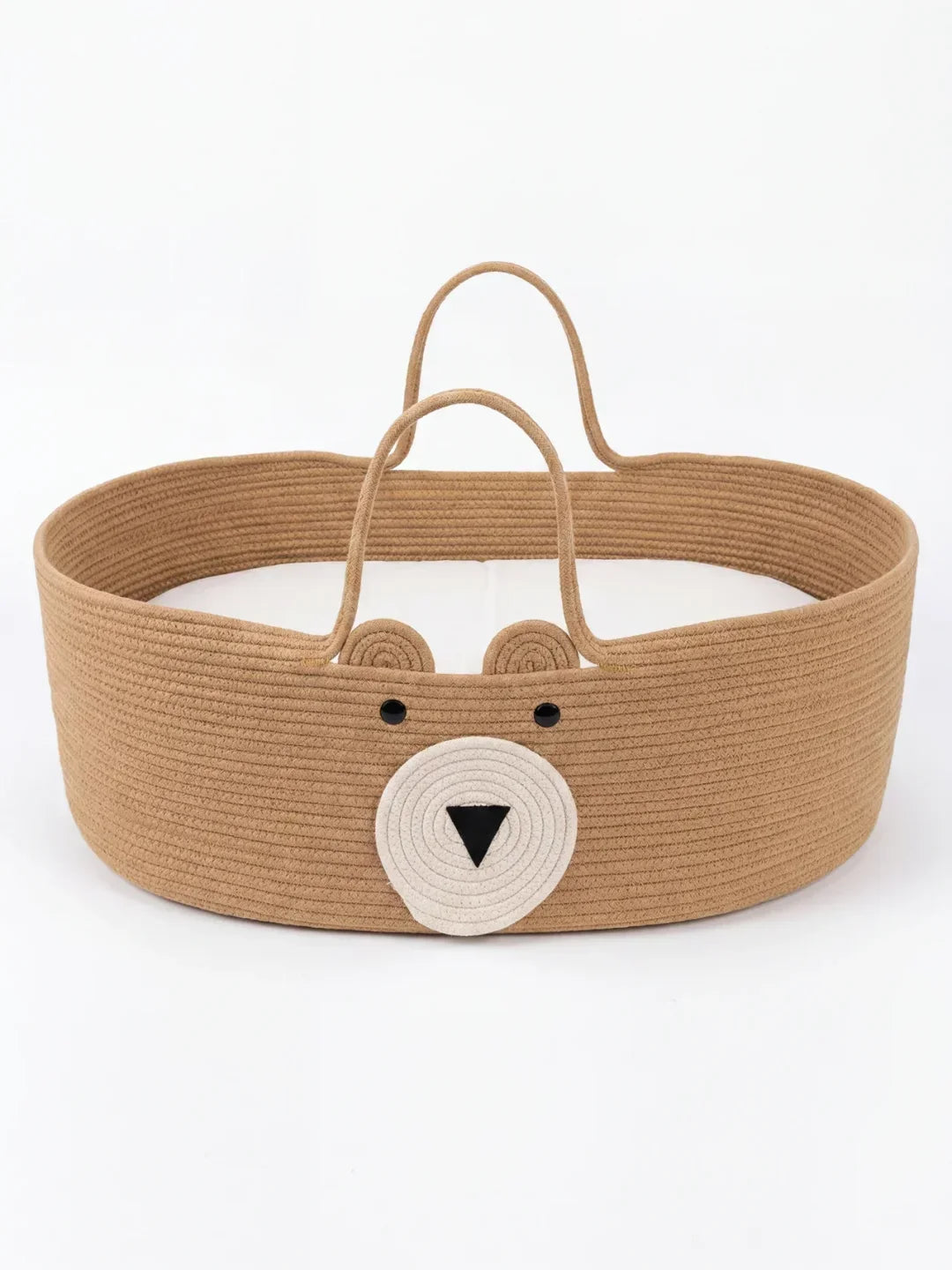 Panier à Langer Ourson en Corde de Coton