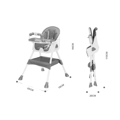 Chaise Haute Évolutive