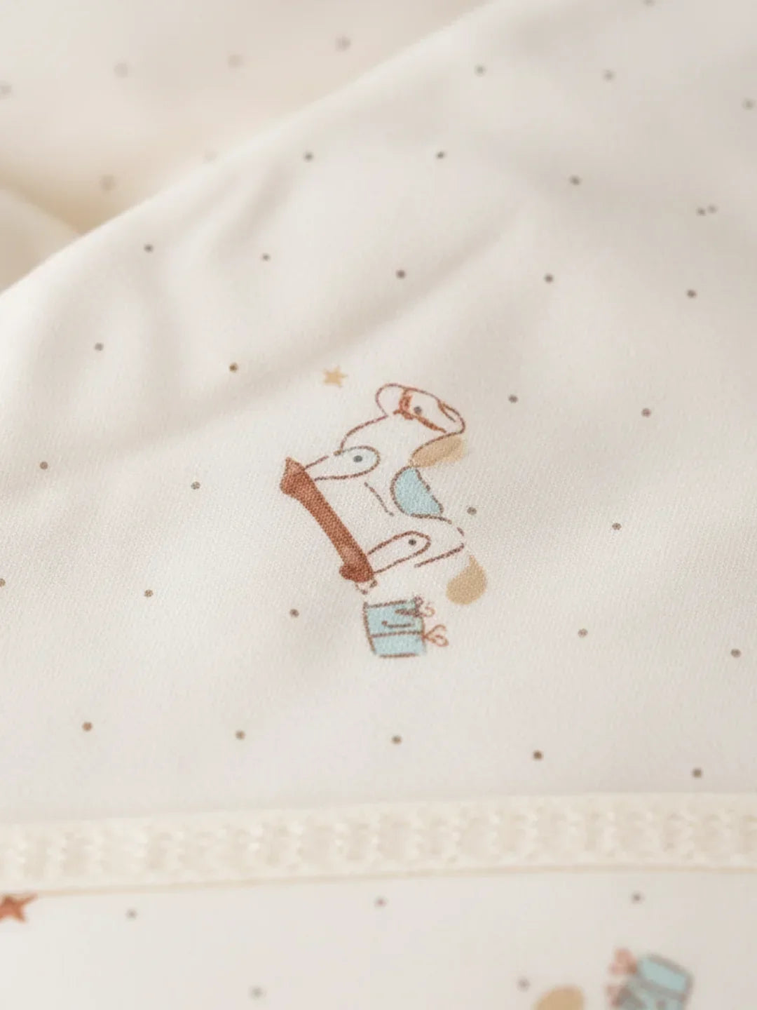 Couverture d'emmaillotage en coton 600 g