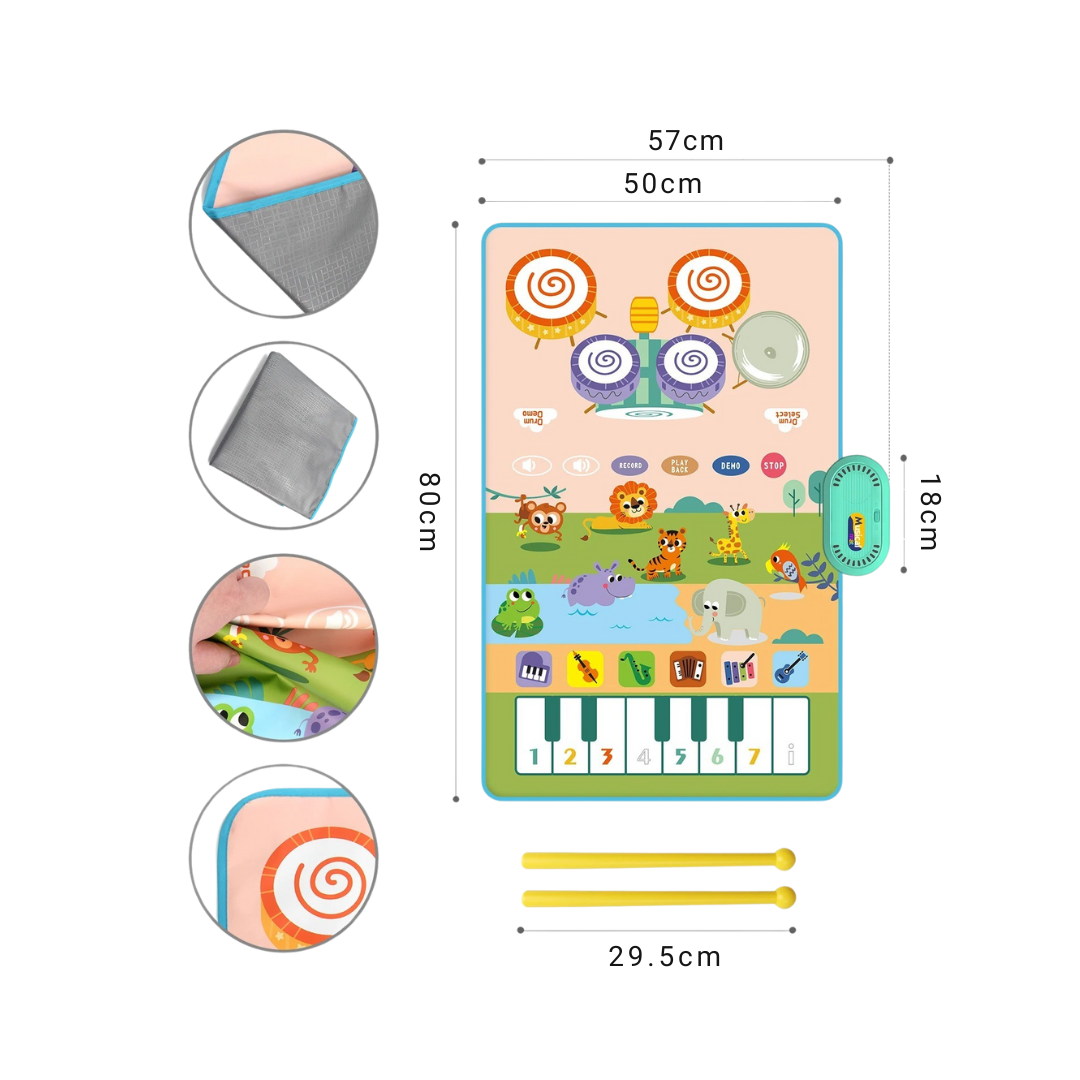 Tapis d’Éveil Pliable