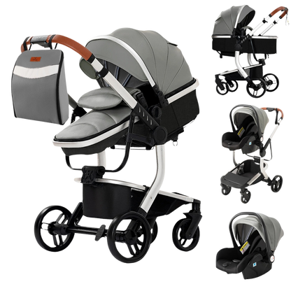 Orizon Terra - Poussette 3en1 - Tout-Terrain