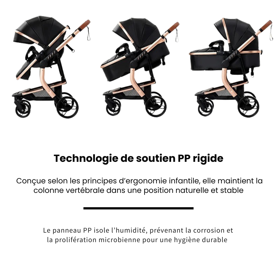 Orizon Terra - Poussette 3en1 - Tout-Terrain