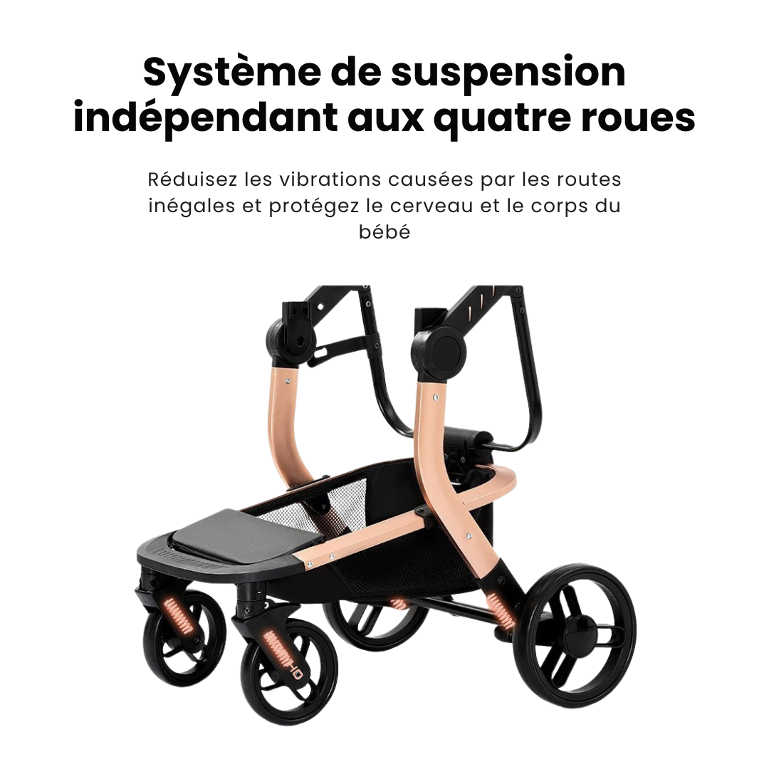 Orizon Terra - Poussette 3en1 - Tout-Terrain