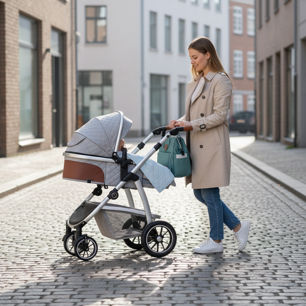 Orizon Élyse – Poussette 3-en-1 Travel System i-Size Signature Élégance