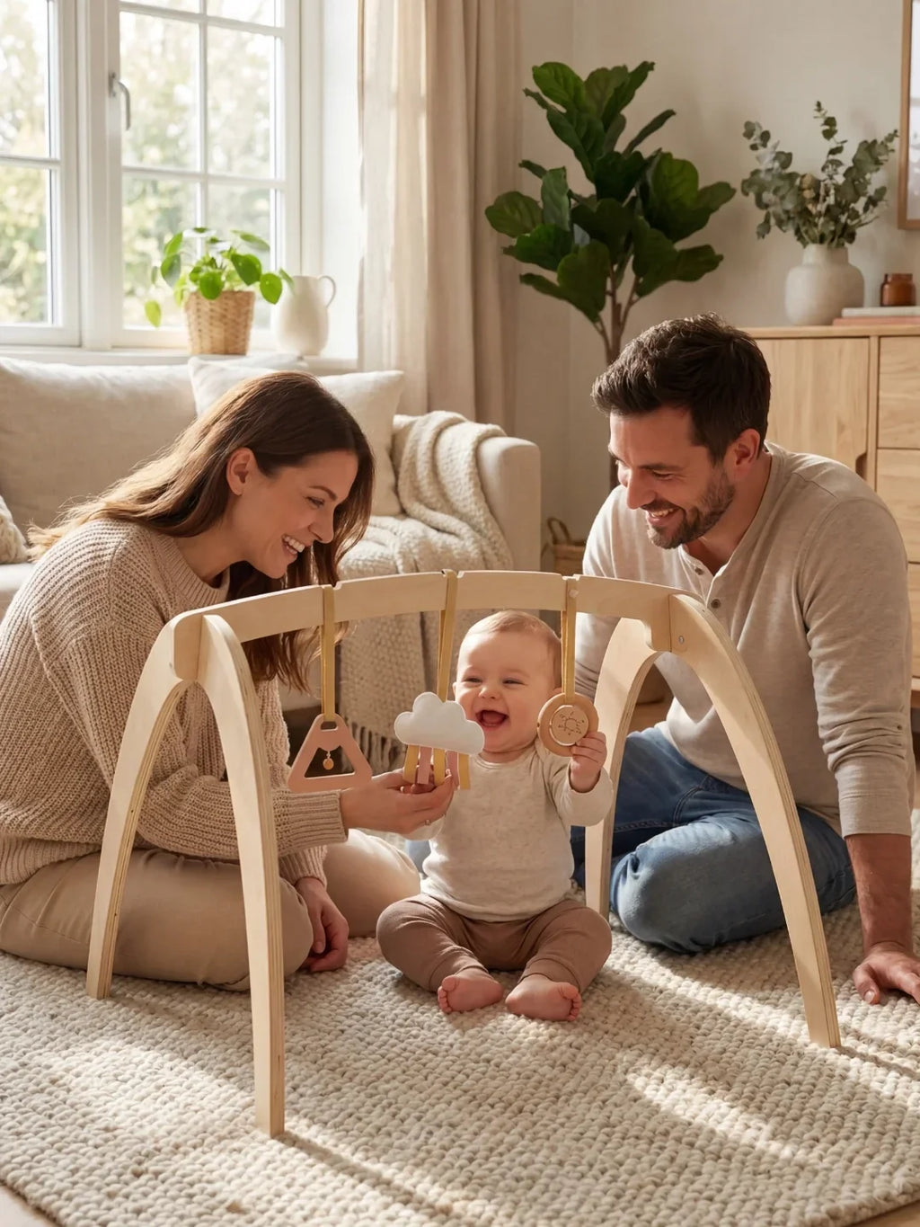 Arche d'éveil en bois - Triple Jouets