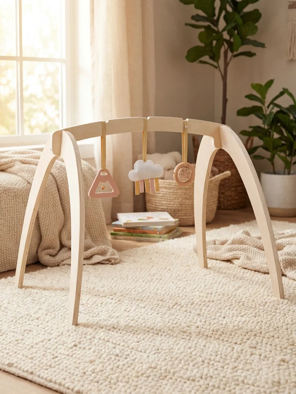 Arche d'éveil en bois - Triple Jouets