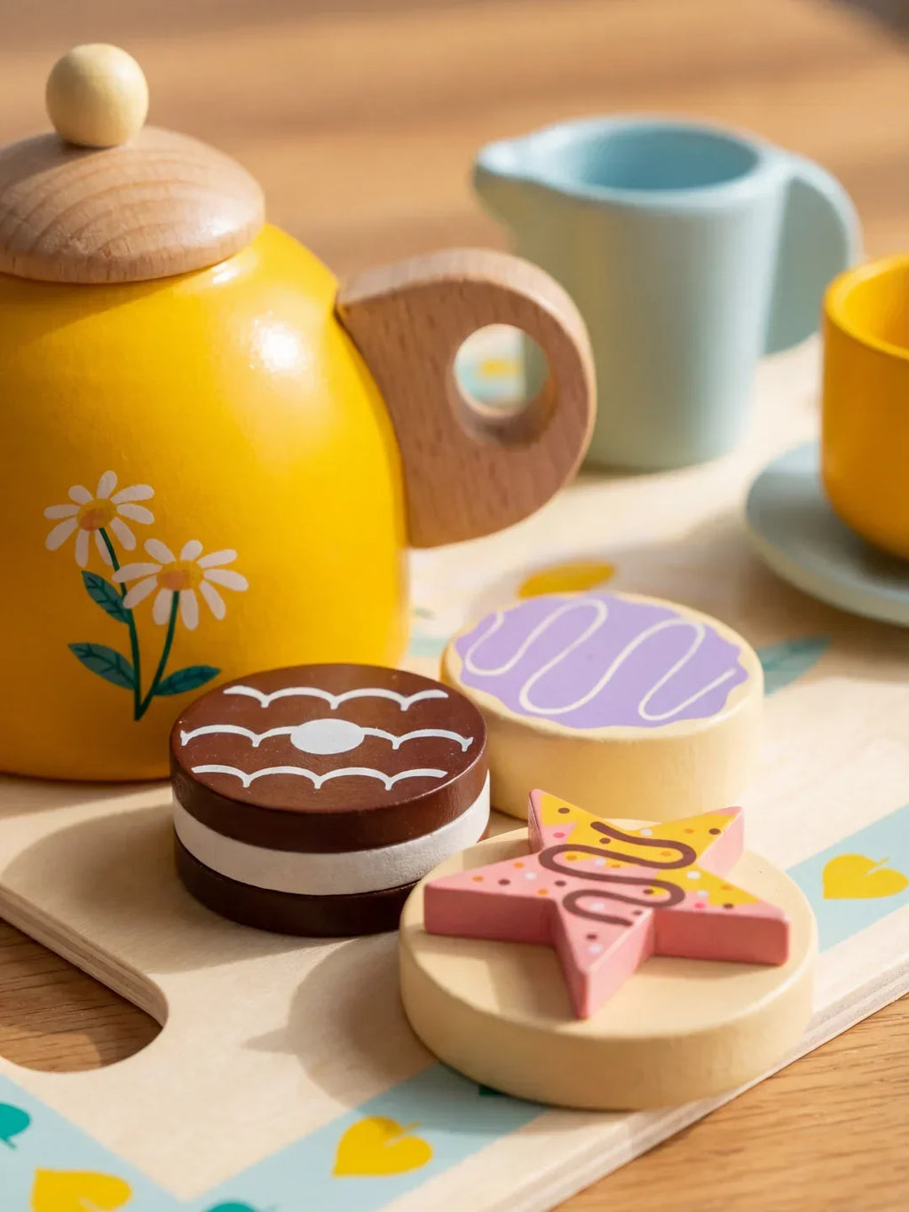 Service à Thé en Bois - Heure du Goûter