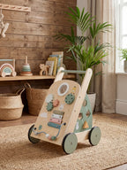 Chariot de Marche en Bois - Le Trotteur Nordique