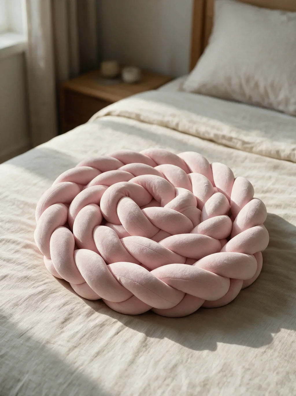 Tresse de lit 3 brins - couleur unie
