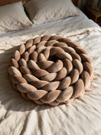 Tresse de lit 3 brins - couleur unie