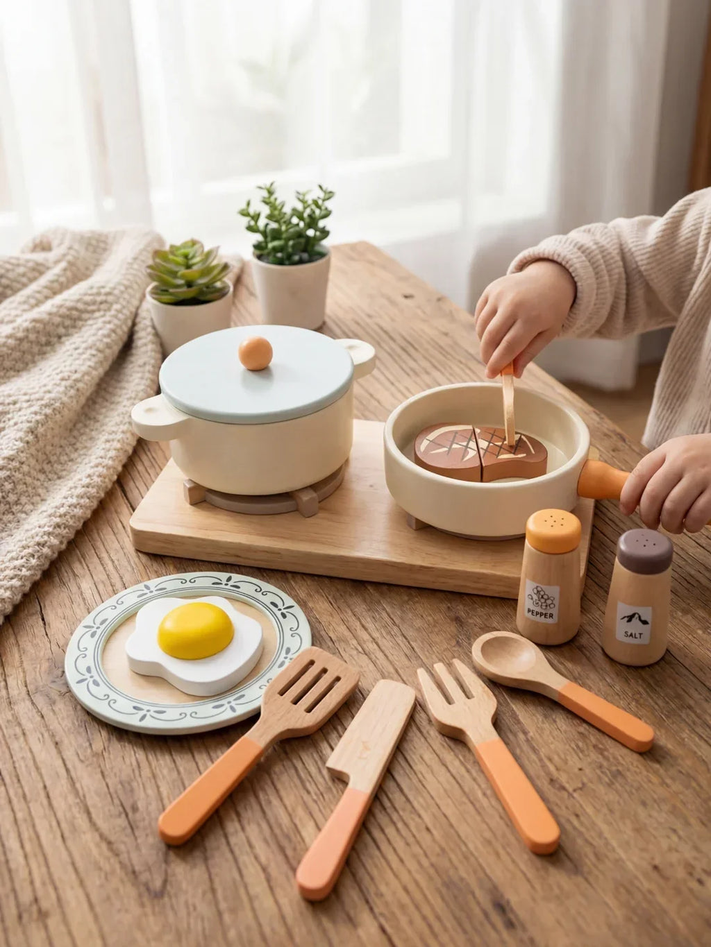 Set de Chef Complet - Cuisine en Bois